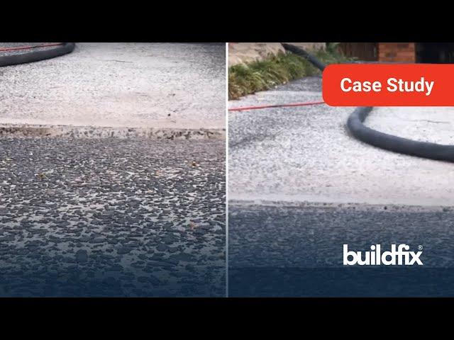 Lifting a Sinking Driveway with Geopoly™  | Buildfix
