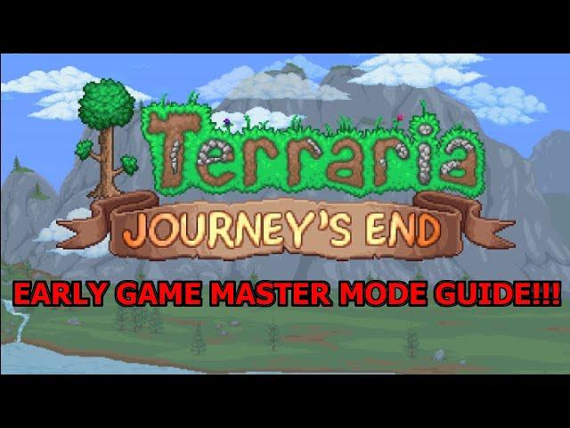 Terraria Master Mode Starter Guide!