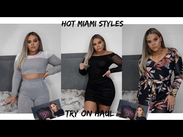 HOT MIAMI STYLES TRY ON HAUL |SHARMKUP