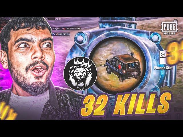 32 Kills Rush Gameplay / PUBG MOBILE