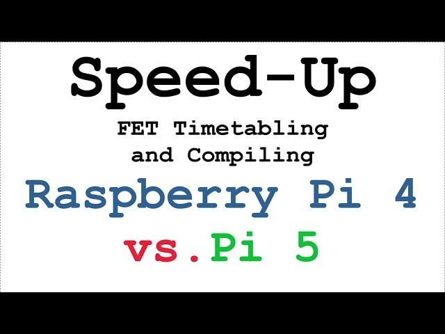 Speed Comparison Raspberry Pi 4 vs. Pi 5. How fast is the new SBC on Debian Bookworm?