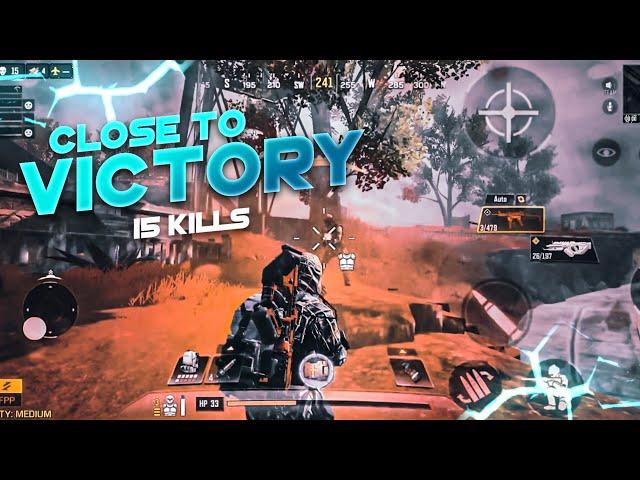 Close To Victory With 15 Kills COD Mobile|DeadKiller Gaming