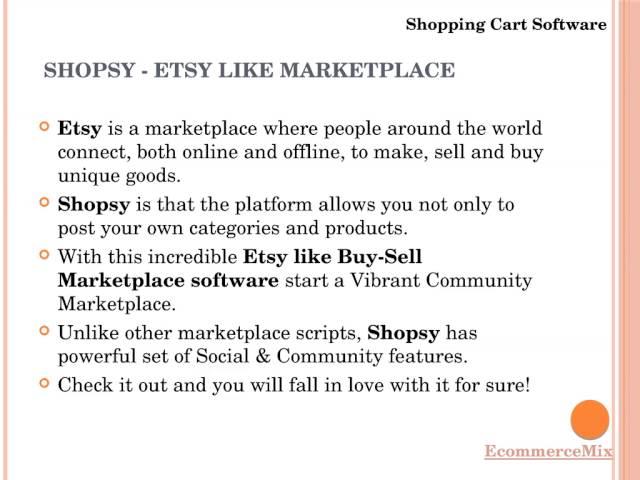 Shopping Cart Software For Ecommerce Business