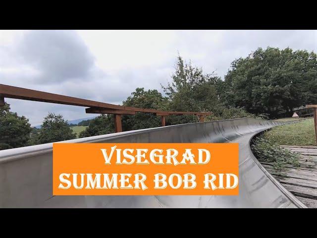 VISEGRAD SUMMER BOBSLEIGH | Visegrádi Bobpálya | Visegrád Toboggan Park | Hungary