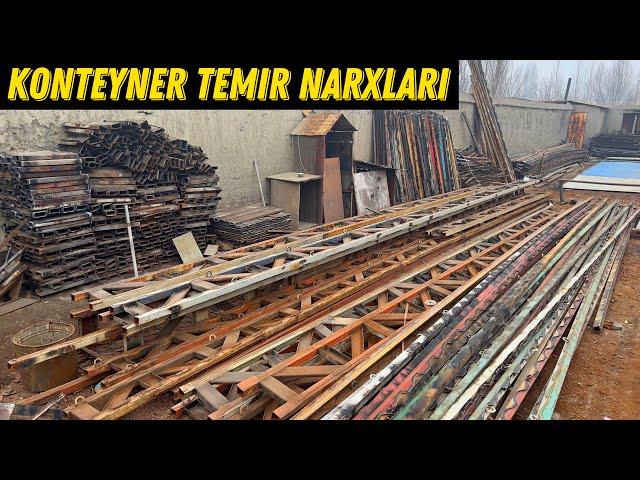 ️+998905569260 KONTEYNER TEMIR NARXLARI