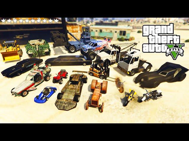 GTA 5 - Secret Cars! (Hidden and Rare Vehicles)