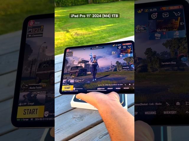 Got a new 1TB iPad Pro 11” 2024 (M4) #Sevou #Levinho #bgmi #pubgm #pubgmobile