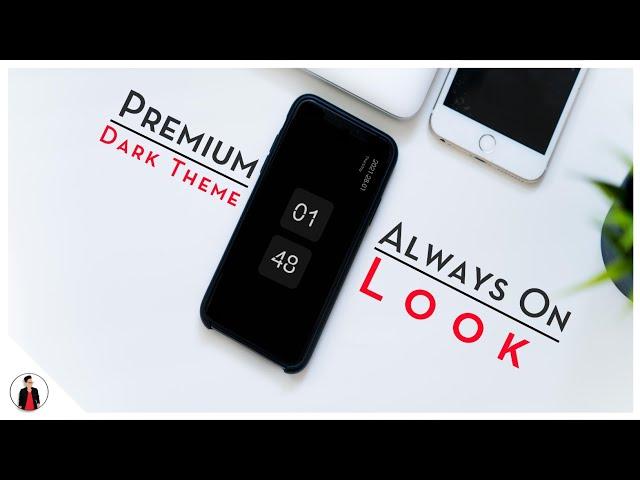 Miui 12 No 1 Premium Dark Theme | Always On Look You Should Try Now 