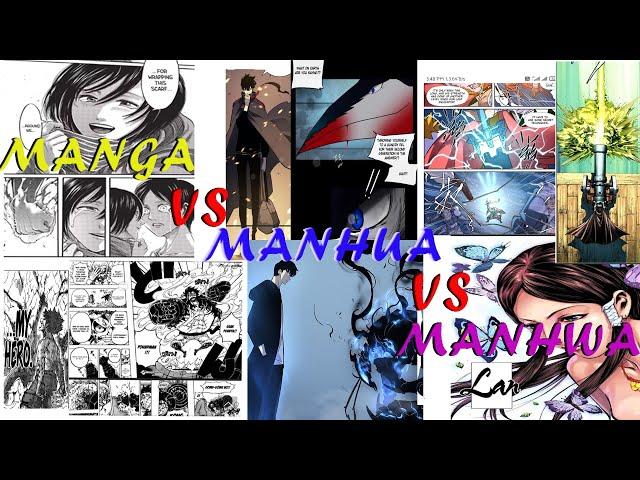 Manga Vs Manhwa Vs Manhua