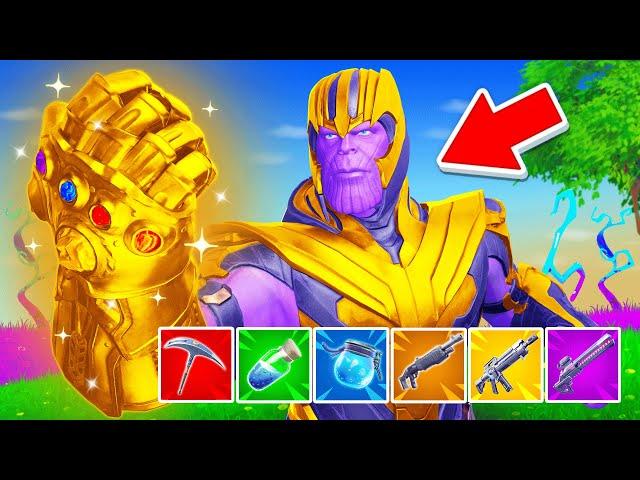 The *INFINITY GAUNTLET* Challenge! (Fortnite)