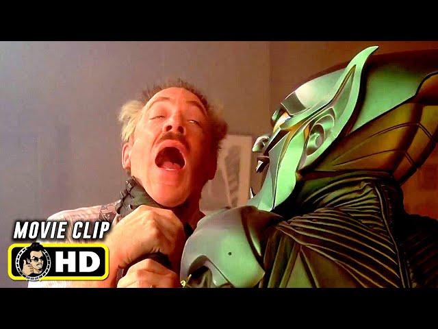 SPIDER-MAN (2002) "J. Jonah Jameson Protects Peter Parker" [HD] Marvel Clip