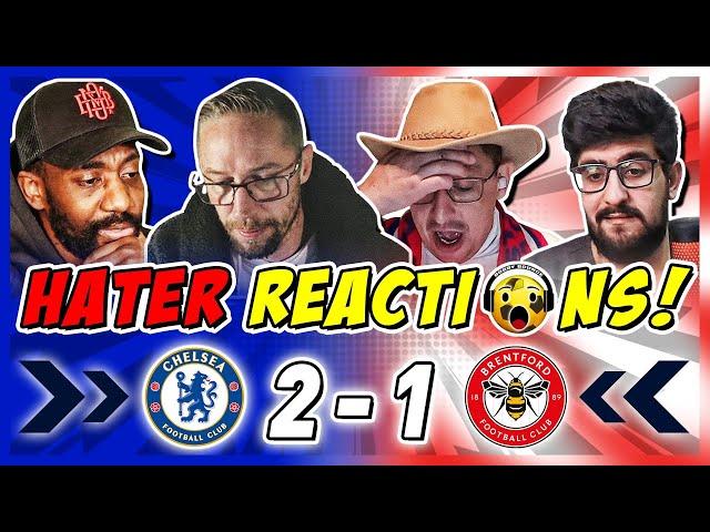 CHELSEA RIVALS & HATERS GUTTED  REACTION TO CHELSEA 2-1 BRENTFORD | PREMIER LEAGUE FAN REACTIONS