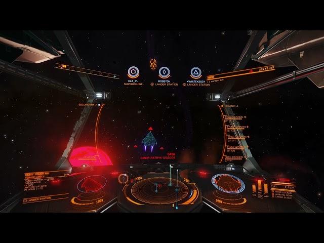 Easy 1vs1 PvP | "Meta" Fer-De-Lance vs Krait mkII on Frags| Elite Dangerous