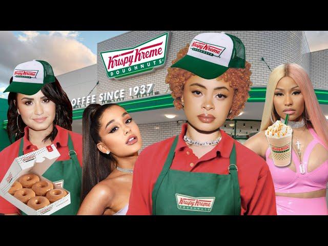 Celebrities at Krispy Kreme