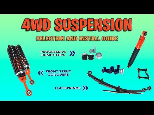 4WD Suspension Selection & Install Guide || Mazda BT-50 / Ford Ranger Outback Armour Suspension