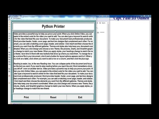 How to Print Hard Copies with a Printer in Python