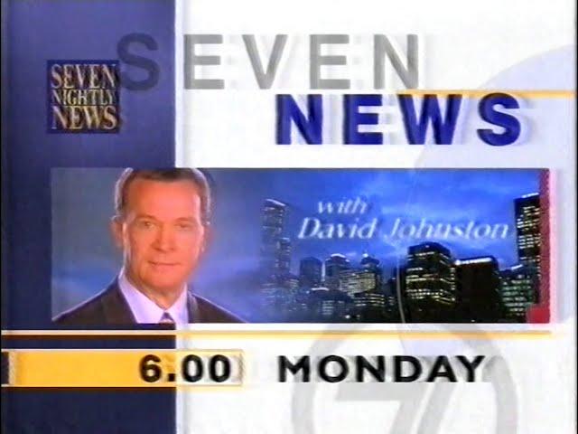 Seven Nightly News Melbourne Promo (July 1996)