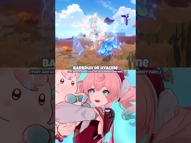 Hyacine or Barbara #hyacine #barbara #honkaistarrail #hsr
