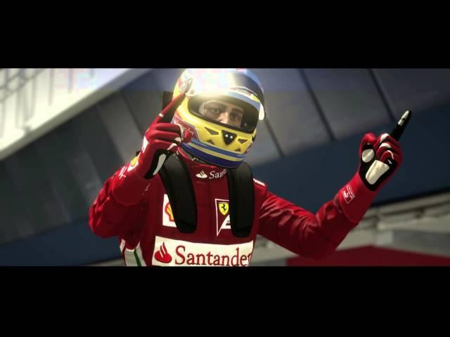 F1 2012 cinématique victoire