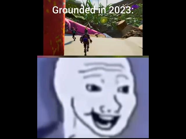 Grounded 2023 Vs Grounded 2020  #shorts #edit #gaming