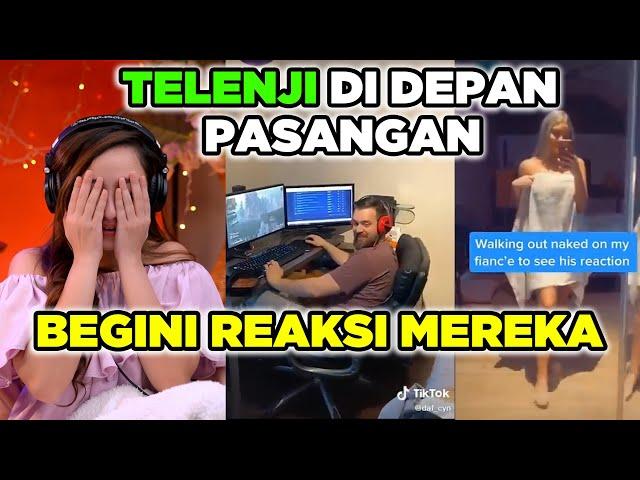 AWAS B4S4H ! (KONTEN DEW4S4) Tiktok Nak3d Challenge - MeiReaction