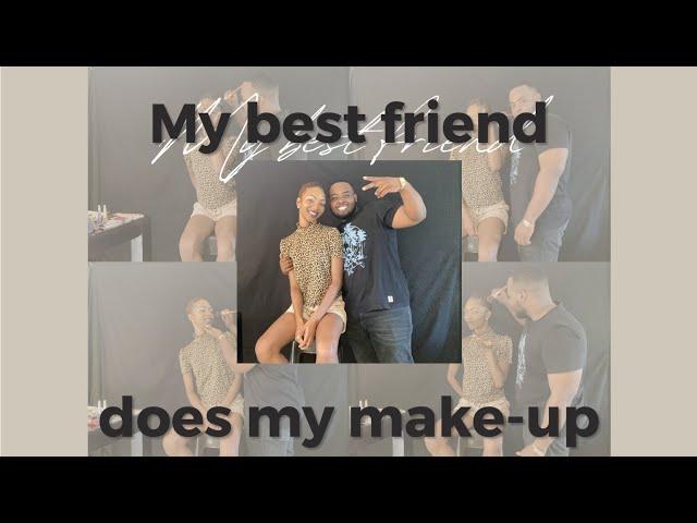 Best friend does My Make-up | Jada Rose