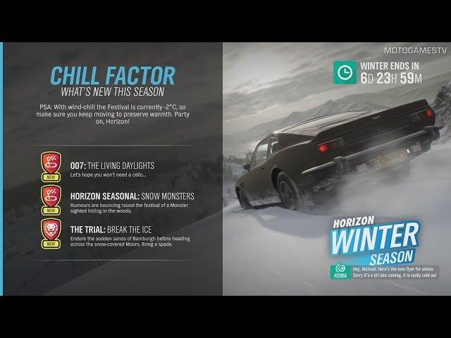 Forza Horizon 4 - Winter Season Change