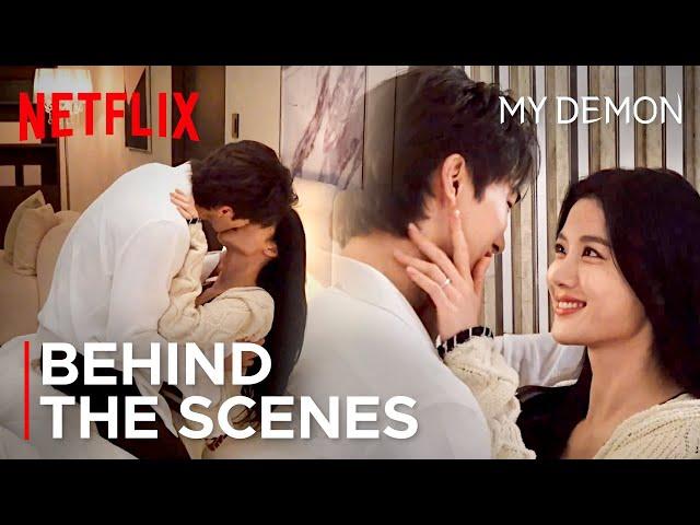 Behind the Scenes | Song Kang and Kim Yoo-Jung's Intimate Night Together! ️‍🩹 {ENG SUB} #MyDemon