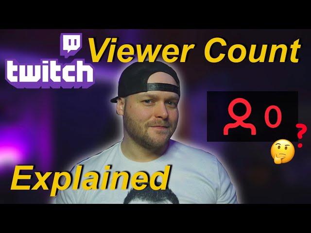 Twitch viewer count explained