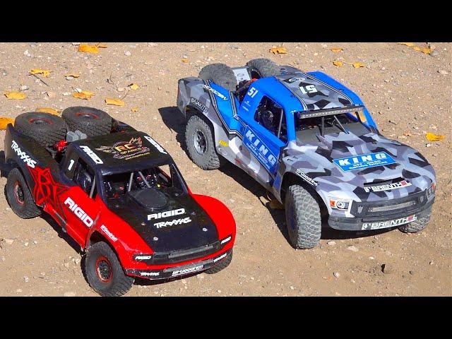 8S Losi Super Baja Rey 2 or 6S Traxxas Unlimited Desert Racer? (SBR2 vs UDR) | RC ADVENTURES