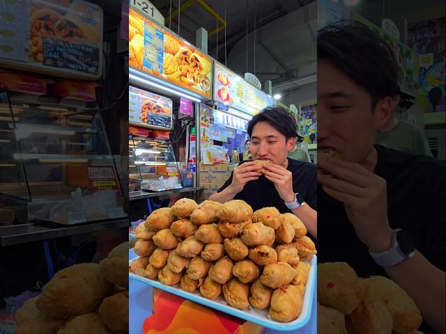 100 CURRY PUFF EATING CHALLENGE! #foodchallenge