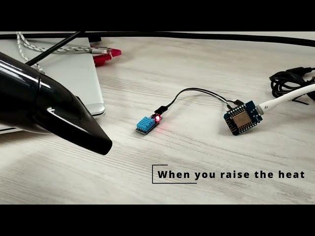 DIY WIFI Temperature & Humidity sensor for Home-Assistant with Arduino Wemos - Teaser