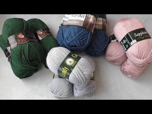 New yarn:YarnArt "Merino Bulky"Magic "Canada", etc. the online store "House yarn".