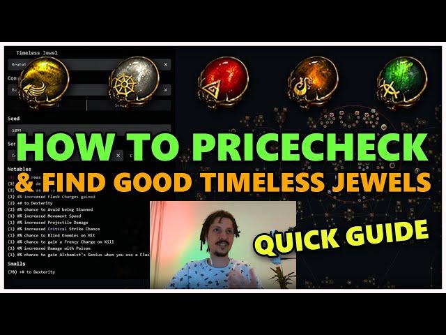 [PoE] How to use Timeless Calculator to find and check Timeless Jewels - Stream Highlights #717