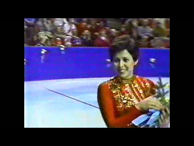 Irina Rodnina - Aleksandr Zaitsev 1980 Olympics. Exibition. Ирина Роднина - Александр Зайцев