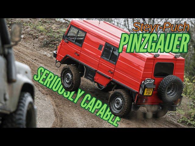 Steyr Puch Pinzgauer 4x4 off road driving at 4x4 Days - Unstoppable