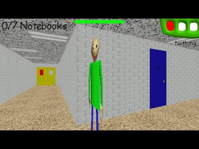 Baldi's Basics Flat Edition [Baldi's Basics Mod]