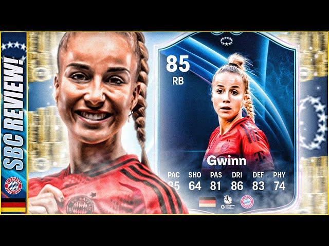 85 RATED UWCL RTTK GIULIA GWINN SBC REVIEW IN EAFC25!