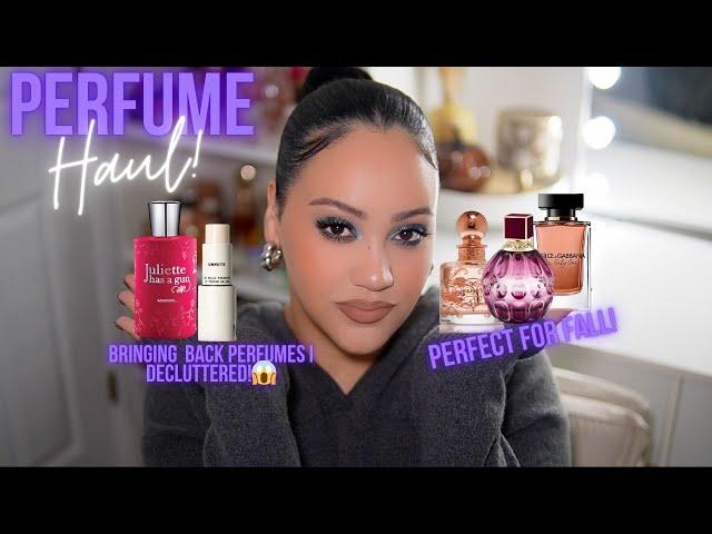 PERFUME HAUL!  BRINGING DECLUTTERED PERFUMES BACK INTO MY COLLECTION?!  | AMY GLAM 