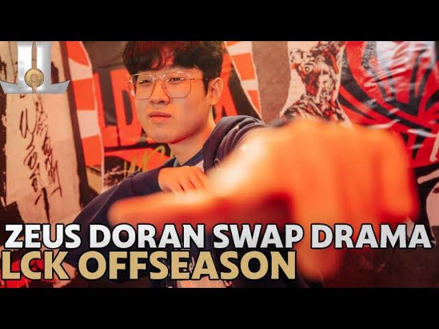 #T1 Doran #HLE Zeus Swap #LCK Offseason Drama 2025