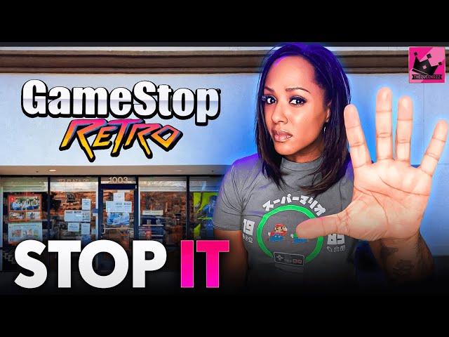  STOP The Hype. This Is A Joke - Game Stop "Retro."