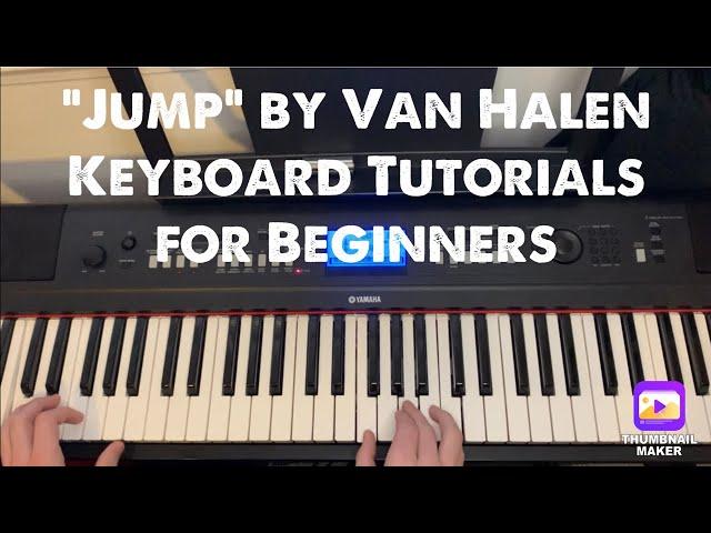 How to Play “Jump” by Van Halen (All Parts) | Easy Piano Tutorial for Beginners