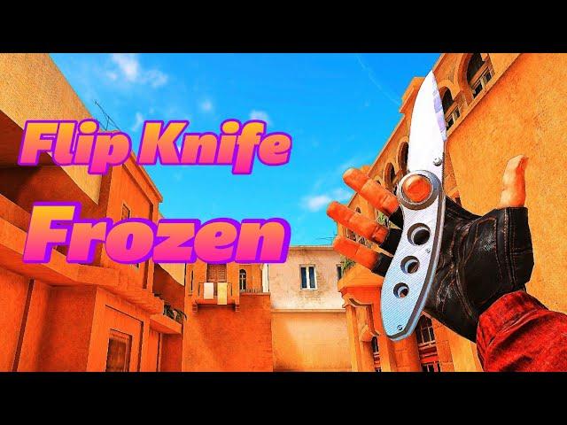 Купил Flip Knife | Frozen в Standoff 2. Обзор ножа Frozen в Standoff 2.