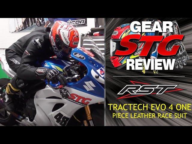 RST TracTech Evo 4 One Piece Leather Race Suit Review | Sportbike Track Gear