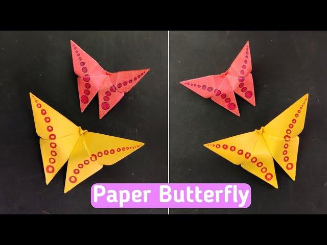 How to make Paper Butterfly | Easy Paper Butterfly | Paper Butterfly Origami