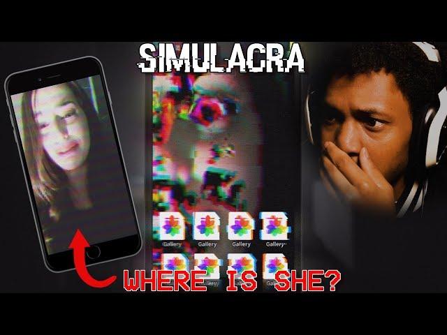 I FOUND A CELL PHONE.. WHAT HAPPENED TO HER!? | Simulacra Gameplay (FOUND CELLPHONE HORROR GAME)