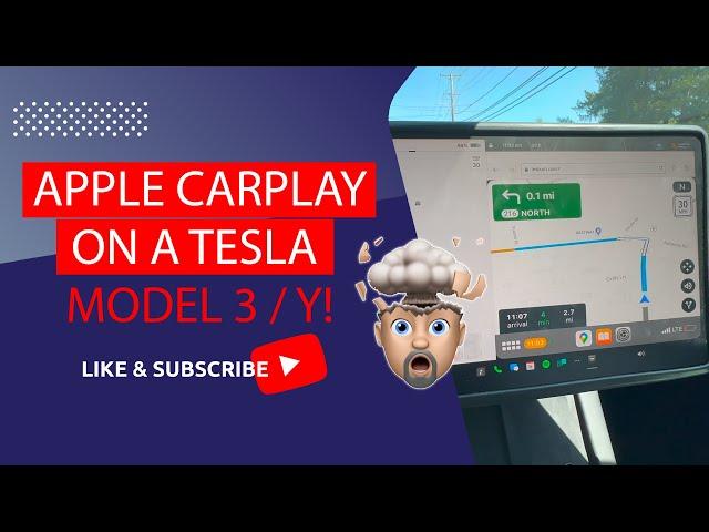 Revolutionize Your Tesla with the Ultimate Wireless CarPlay Adapter from Tlyard! #tesla #tlyard