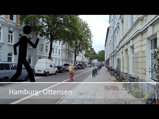 Der Geher in Hamburg: Ottensen