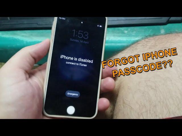 Iphone is Disabled Connect to iTunes | Paano ayusin pag na Disable ang Iphone | Step by Step Guide