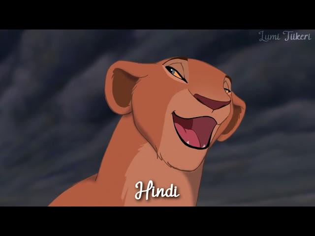 The Lion King - "Danger? I Laugh In The Face Of Danger" (One Line Multilanguage) [HD]